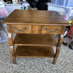 Hammary Siena rectangular Walnut End Table