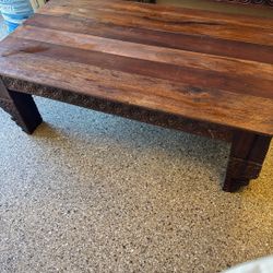 Coffee Table All Wood 