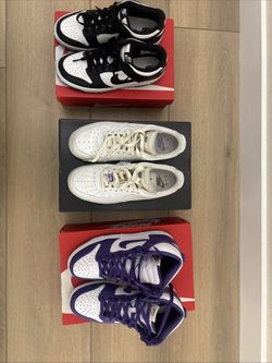 2x Nike Dunks + 1x Nike Air Force 1 Sneakers - Bundle Deal - Woman’s
