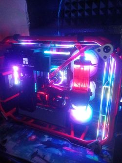 Gaming pc DDR4 16gb custom water loop