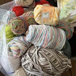 Lots of Cotton yarn all different colors great price you pick what you want