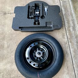2023-2025 Honda Accord Spare Tire Kit With Tire And Emergency Gas Funnel 