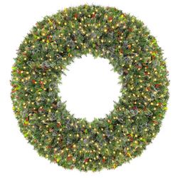 New In Box 60” Outdoor Light-Up Wreath
