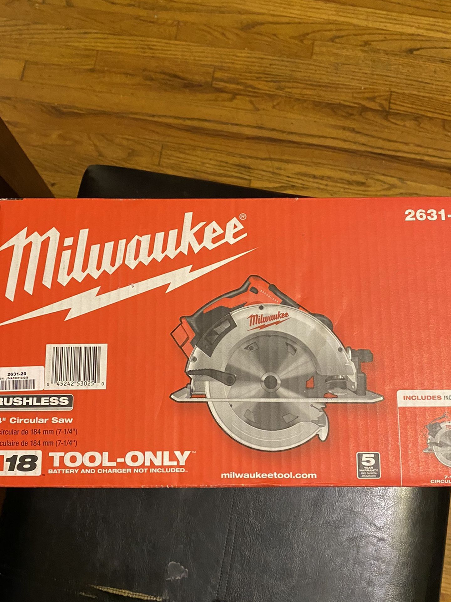 Milwaukee 7 1/4 Circular Saw (tool Only)