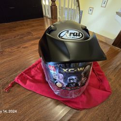 Arai XC-W Gold Wing Grey/black Helmet