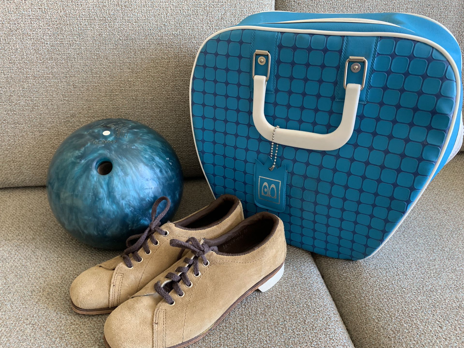 bowling ball bag vintage