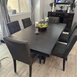 Dinning table And buffet
