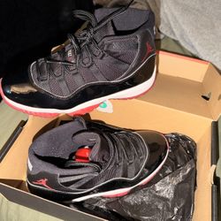 Nike Air Jordan 11 Bred Size 9.5 Slightly Used