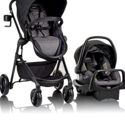 Evenflo Baby Stroller And Carseat With Bassinet