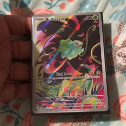 Bulbasaur AR pokemon card
