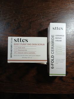 NEW Skin Purifying Scrub & Repair Cream Bundle