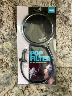 Knox Gear Pop Filter for Blue Yeti – Brand New