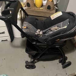 Chico Stroller Caddy Frame And Car Seat 