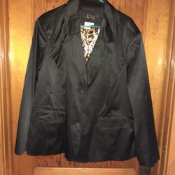 LAL Live A Little Womens Blazer Coat