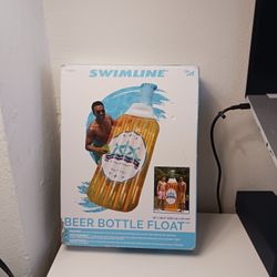 Beer bottle float New.
Only 5 dollars (on sale for 40 dollars). 
Incredible deal. 