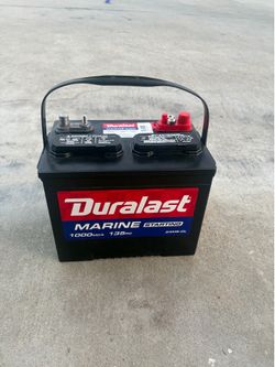 Duralast car battery
