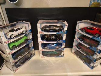 1:18 Scale Maisto Special Edition Diecast Cars - New in Box