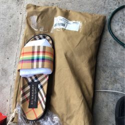 Burberry  Slides Size 39 $125 