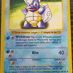 Pokemon 1999 Base Set Shadowless