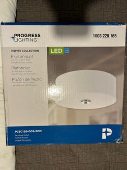 13” Modern Flush Mount