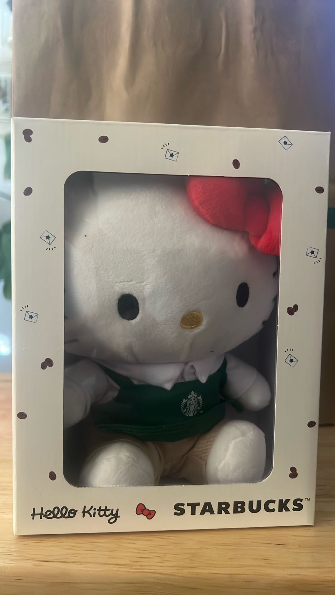Hello Kitty Starbucks Plushie