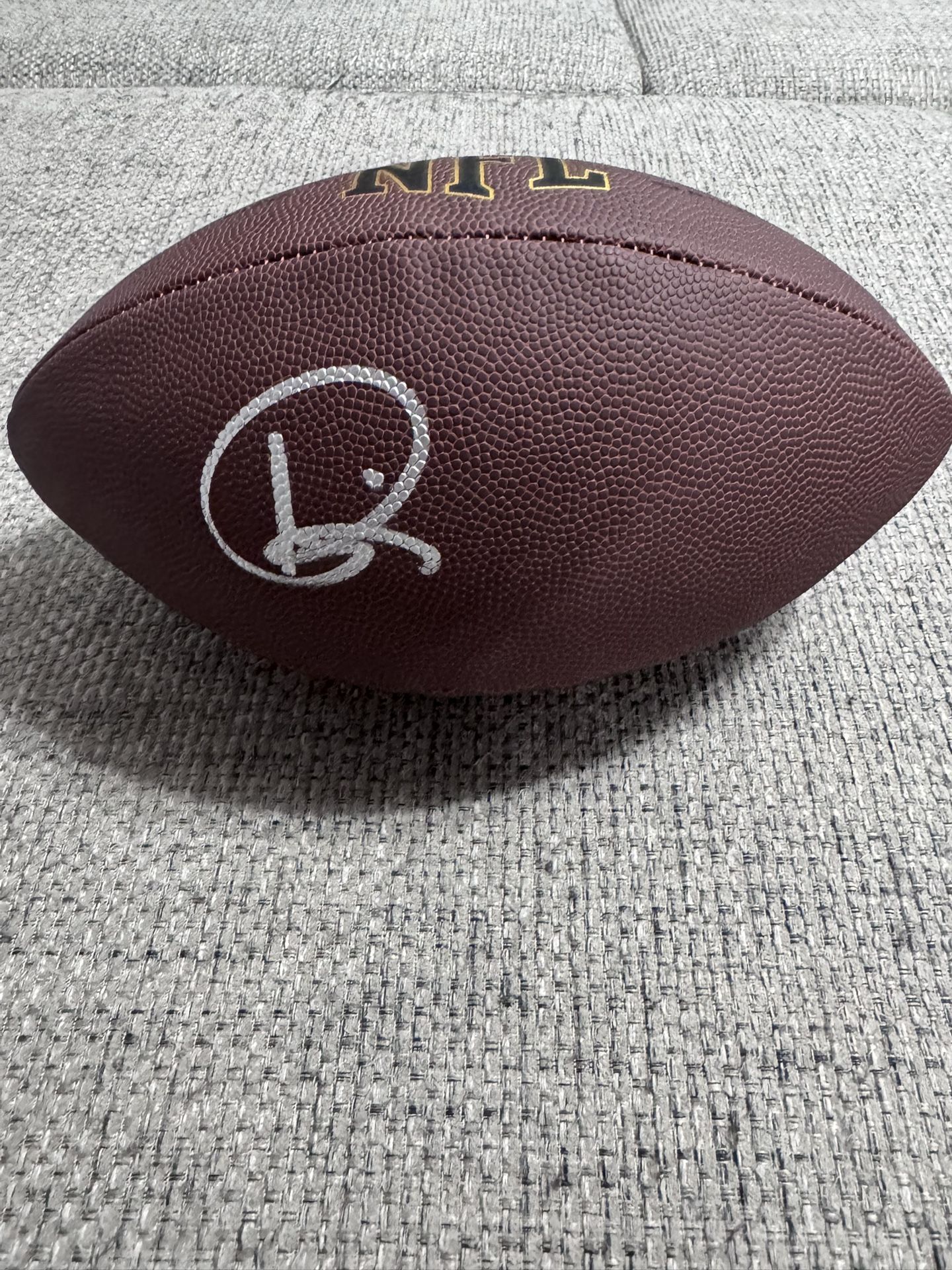 Andre Rison Signed Autograph Full Size Wilson Football - Beckett - Falcons Chiefs