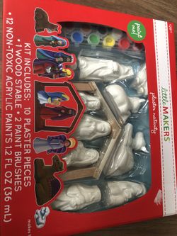 Nativity scene new in the box