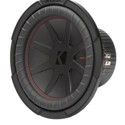 Kicker CompR 48CWR104
CompR Series 10" subwoofer with dual 4-ohm voice coils