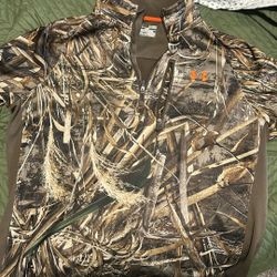 Under Armer Real Tree Half Zip 