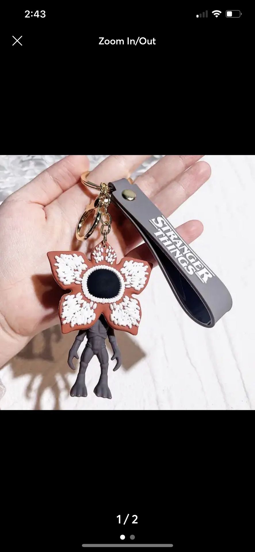 Stranger Things Keychain