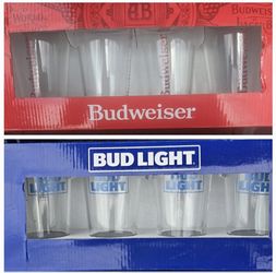 Budweiser Glassware LIGHT GLASSWARE ONLY
