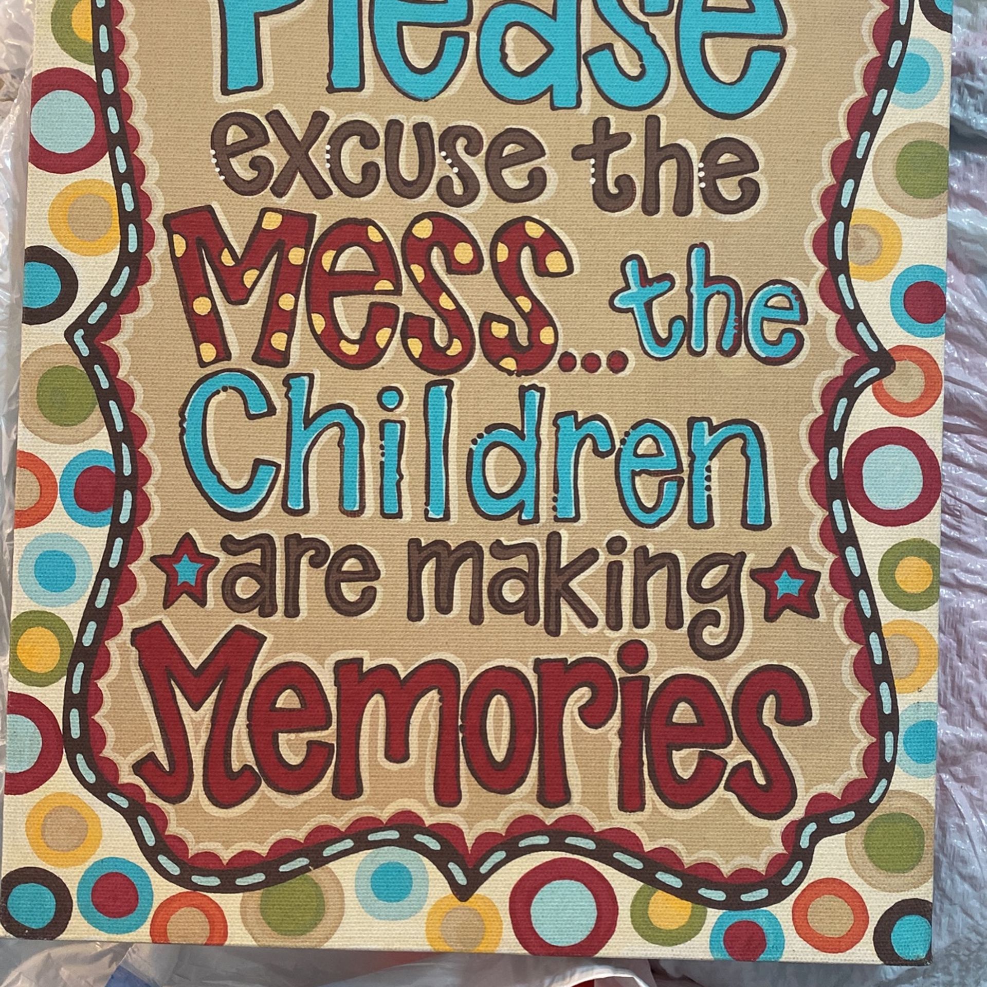 Canvas painting