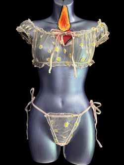 adorable 2 piece lingerie set 