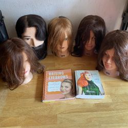 Manikins With Real Hair