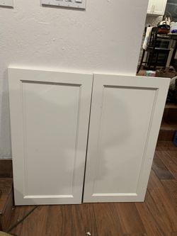 2 Unused 36x36 Kitchen Cabinet Doors