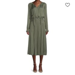 CURRENT AIR Los Angeles Midi green dress Size L