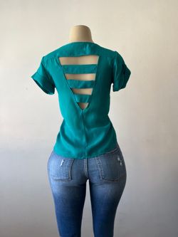 Emerald Green Professional Blouse