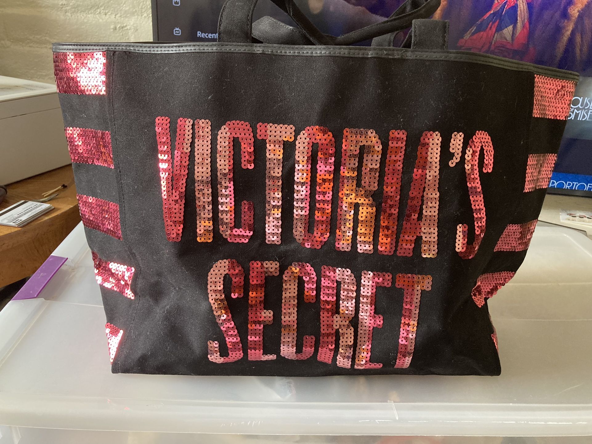 Victoria’s Secret Cotton And Sequin Details  