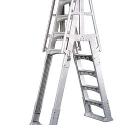 A Frame Adjustable Pool Ladder