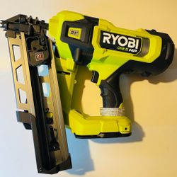 Ryobi ONE+ HP PBL345B 18V Brushless 21-Gauge Cordless Framing Nailer L01 
