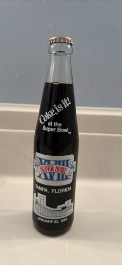 1984 Coca -Cola Super Bowl NFL Tampa Bay stadium