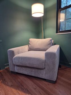 Oversized Fabric Chair