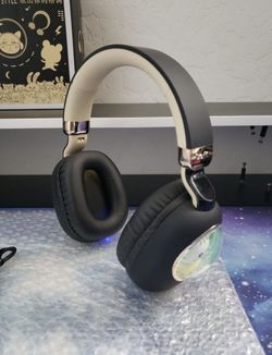 New Enlybee Gaming Headset W/ Cute Cartoon Design, Wired Stereo Headphone, Featuring LED Light, Ideal for Games, Movies Music, Includes 400mAh Battery