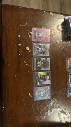 Sports cards.