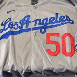 MLB Los Angeles Dodgers Betts Nike Jersey 