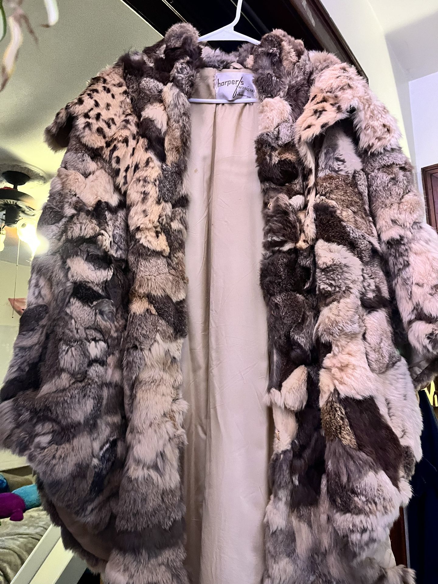 Rabbit Fur Coat