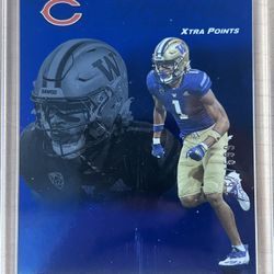 Rome Odunze Prestige RC 167/599 Jersey Match 