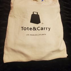 New Tote & Carry Backpack  / Duffle Bag Set Purple