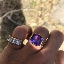 2 Solid 14k Gold Rings 
