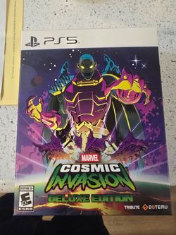 Ps5 marvel cosmic invasion Deluxe  edition